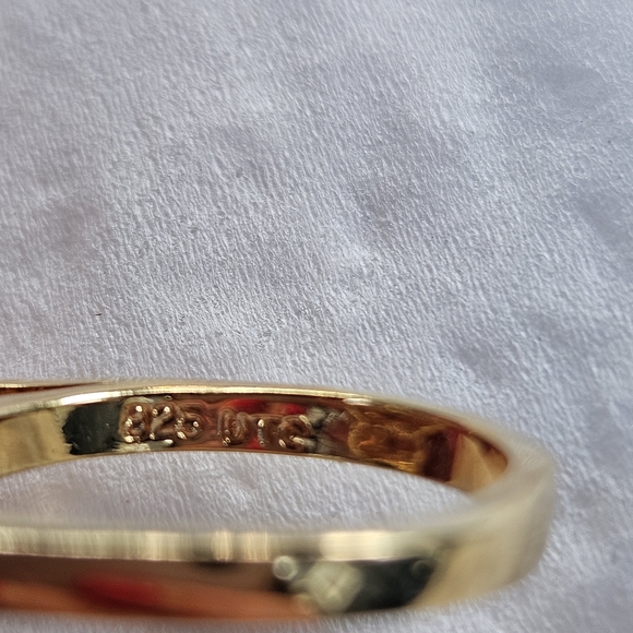 Gold and Purple Statement Ring - Picture 5 of 14